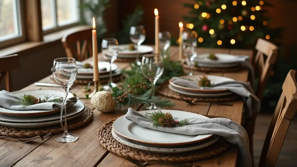30+ Dining Table Christmas Decor Ideas for Family Gatherings