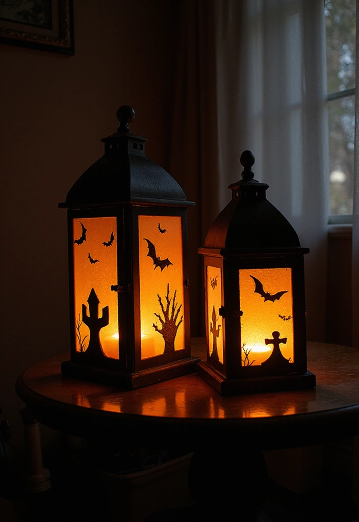 30+ Halloween Decoration Ideas That Instantly Impress 11 30+ Halloween Decoration Ideas That Instantly Impress - 11. Eerie Lanterns