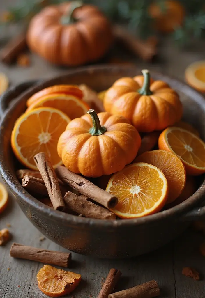 30+ Halloween Decoration Ideas That Instantly Impress 27 30+ Halloween Decoration Ideas That Instantly Impress - 27. Pumpkin Spice Scented Decor