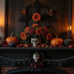 30 Halloween Mantel Decor Ideas for a Spooky Touch