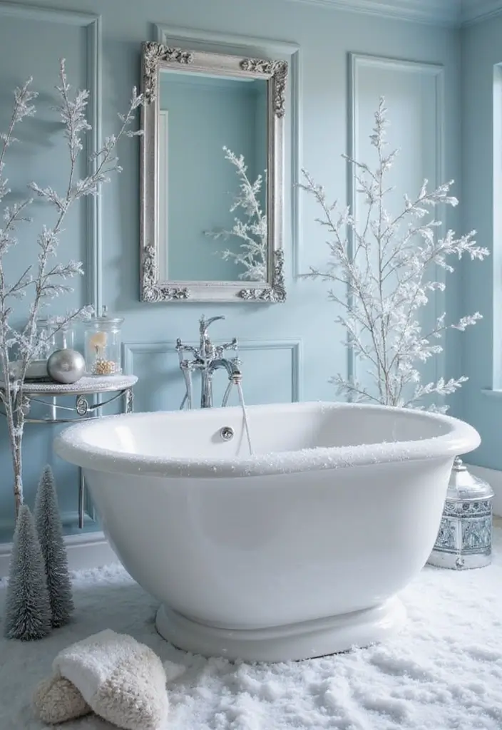 30+ New Year Decoration Ideas for a Fresh Start 21 30+ New Year Decoration Ideas for a Fresh Start - 21. Create a Winter Wonderland