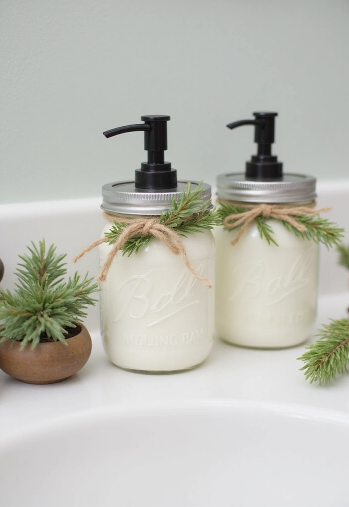 30+ New Year Decoration Ideas for a Fresh Start 5 30+ New Year Decoration Ideas for a Fresh Start - 5. Handmade Holiday Soap Dispensers