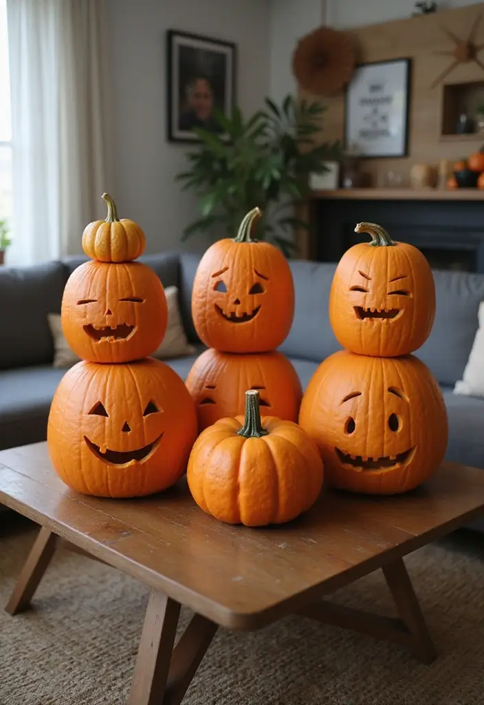 30+ Pumpkin Decoration Ideas for a Creative Halloween 14 30+ Pumpkin Decoration Ideas for a Creative Halloween - 14. Whimsical Pumpkin Characters