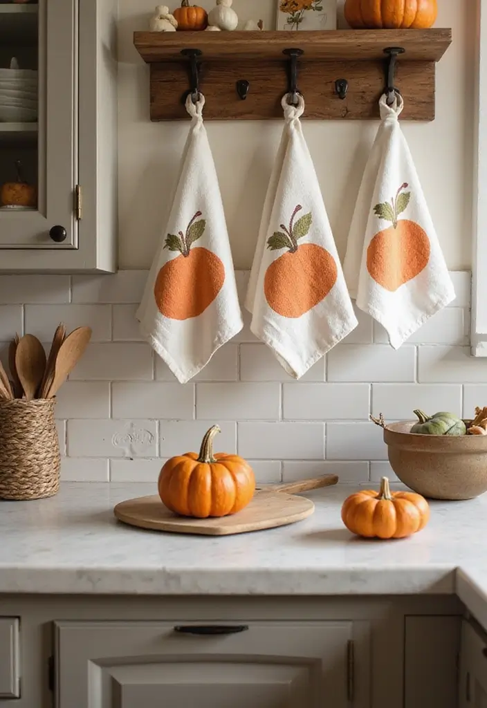30+ Pumpkin Decoration Ideas for a Creative Halloween 23 30+ Pumpkin Decoration Ideas for a Creative Halloween - 23. Pumpkin Kitchen Decor