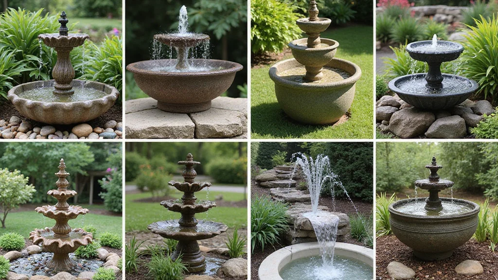 12 Backyard Fountain Ideas for Relaxing Calm Outdoor Ambience