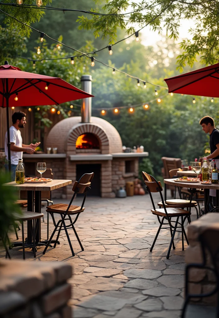 12 Backyard Grill Ideas for Fun Functional Outdoor Cooking 11. Outdoor Pizza Oven