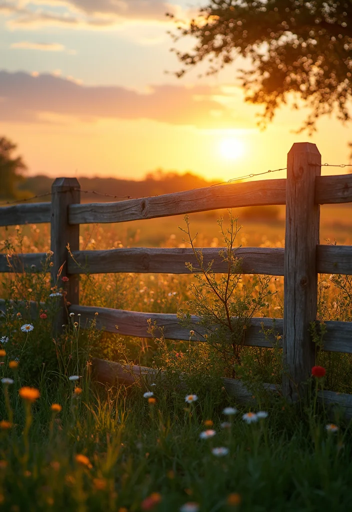 12 Backyard Wood Fence Ideas for Warm Natural Classic Style 23 12 Backyard Wood Fence Ideas for Warm Natural Classic Style 3. Ranch Style Fence