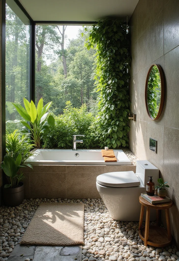 12 Bathroom Ideas Tiles for Fresh Stylish Durable Surfaces 11. Pebble Tiles