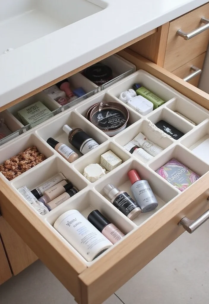 12 Bathroom Small Ideas for Smart Space Saving Solutions 8. Drawer Dividers