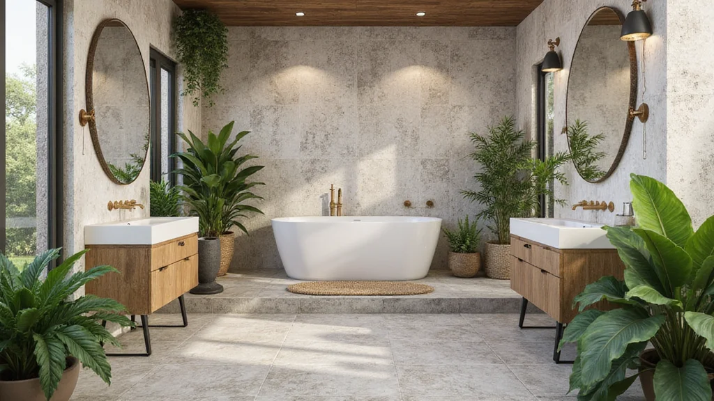 12 Bathroom Tiles Design Ideas for Pattern Texture and Color