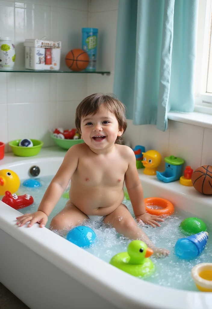 12 Boys Bathroom Ideas for Fun Simple Everyday Function 100 12 Boys Bathroom Ideas for Fun Simple Everyday Function 10. Playful Bath Toys