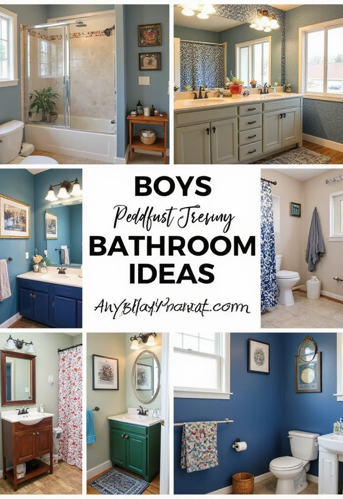 12 Boys Bathroom Ideas for Fun Simple Everyday Function 133 12 Boys Bathroom Ideas for Fun Simple Everyday Function Conclusion