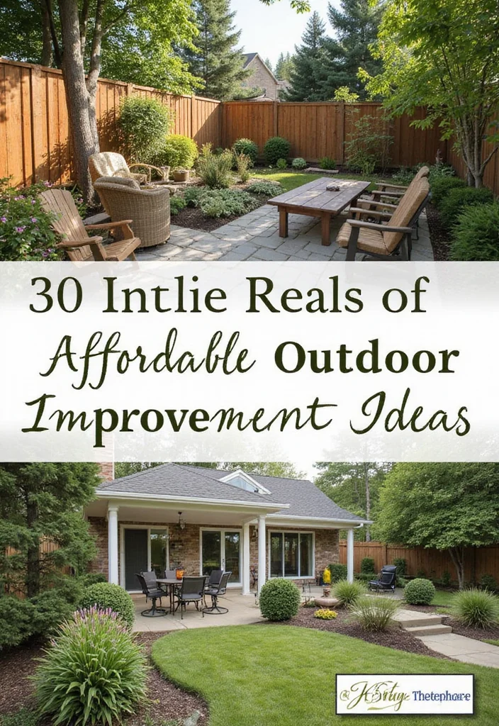 12 Cheap Ideas for Backyard for Affordable Easy Improvements Conclusion