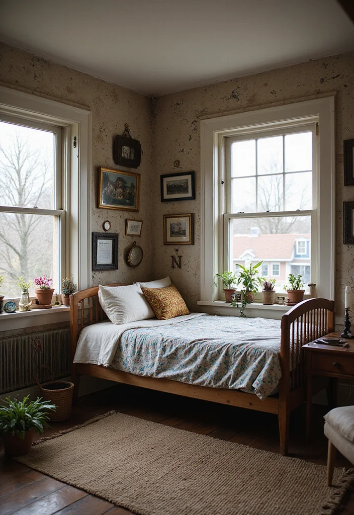 12 Day Bed Bedroom Ideas for Flexible Seating and Sleeping 10. Eclectic Mix of Styles