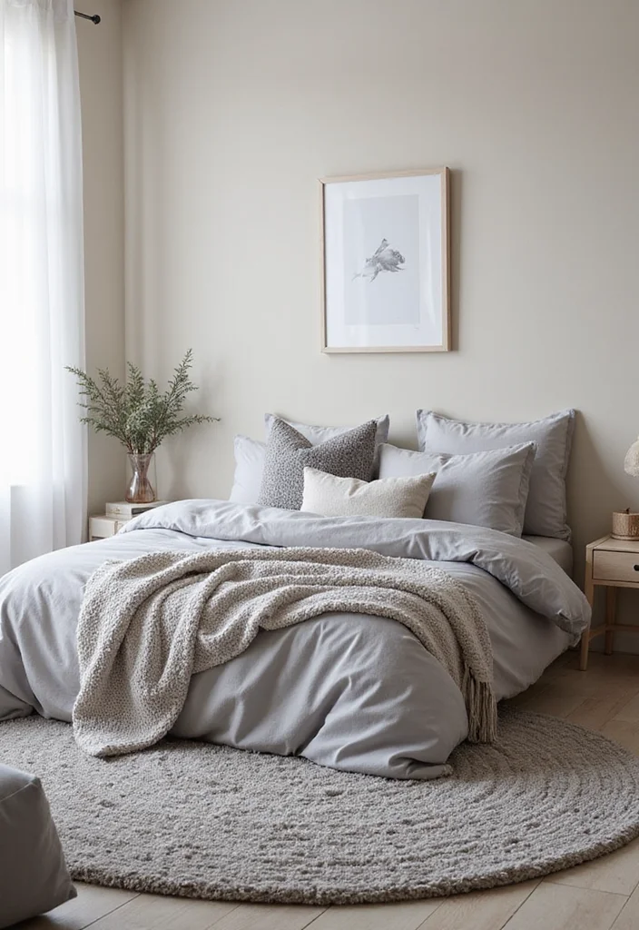 12 Grey Floor Bedroom Ideas for Soft Modern Neutral Looks 1 12 Grey Floor Bedroom Ideas for Soft Modern Neutral Looks 1. Elegant Greys with Soft Textures