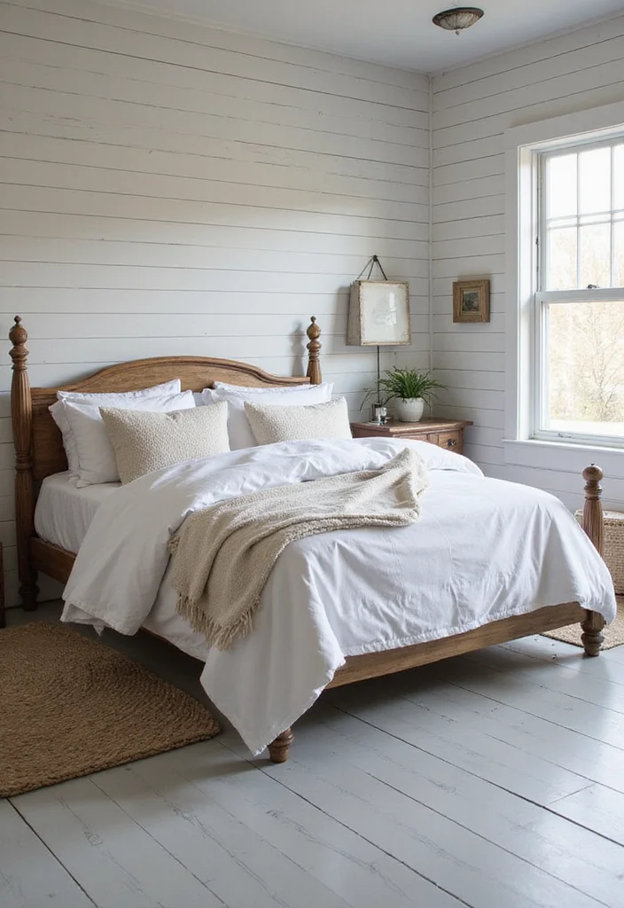 12 Grey Floor Bedroom Ideas for Soft Modern Neutral Looks 111 12 Grey Floor Bedroom Ideas for Soft Modern Neutral Looks 11. Farmhouse Grey Vibes