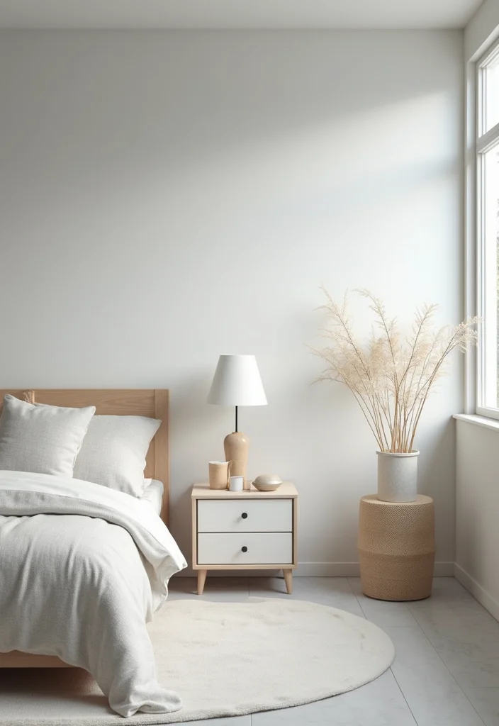 12 Grey Floor Bedroom Ideas for Soft Modern Neutral Looks 67 12 Grey Floor Bedroom Ideas for Soft Modern Neutral Looks 7. Minimalist Grey Floor Scheme