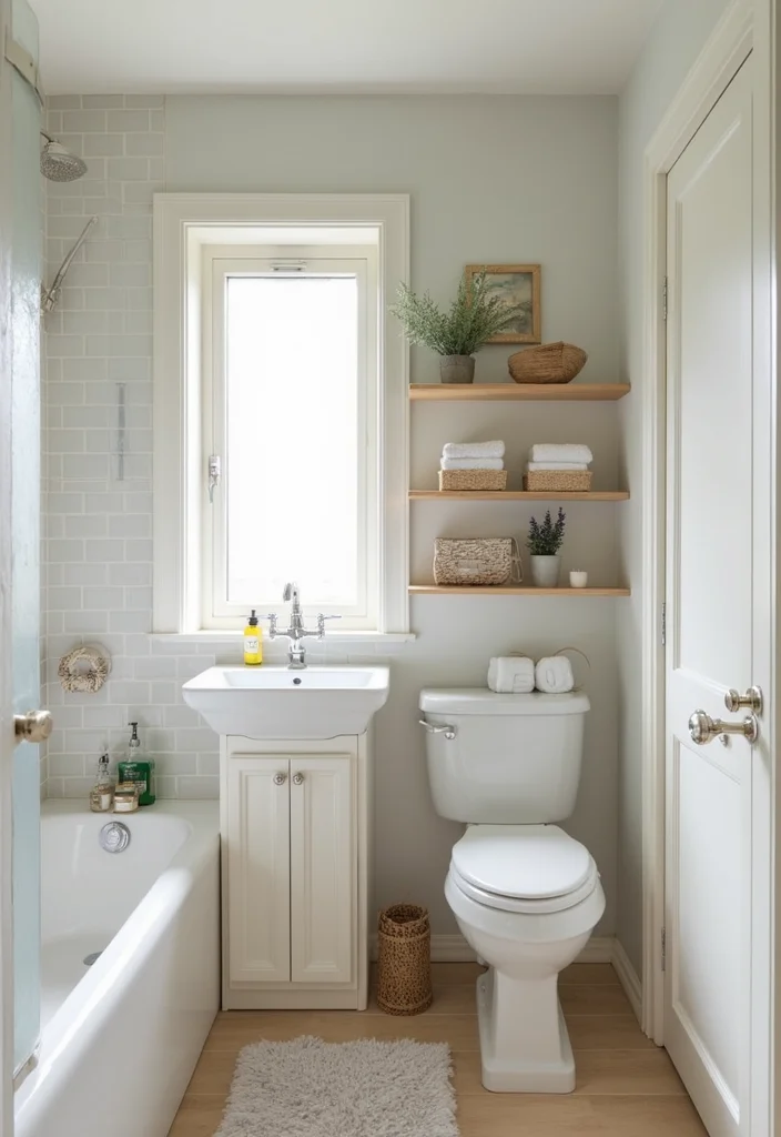 12 IKEA Bathroom Ideas for Affordable Modern Functional Style 10. Space Saving Solutions