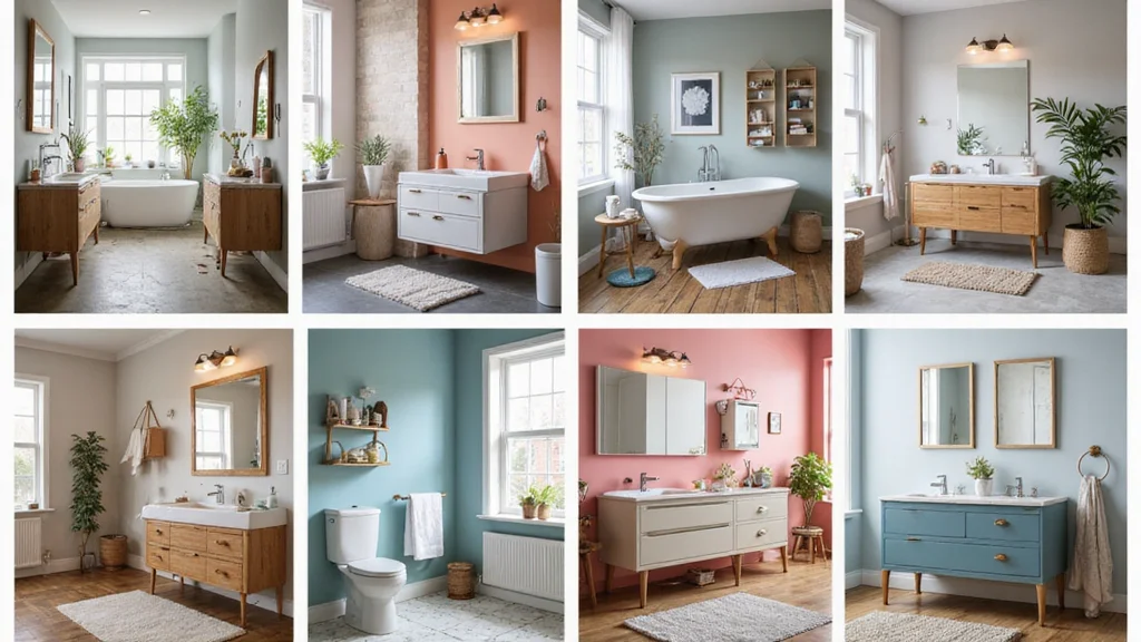 12 IKEA Bathroom Ideas for Affordable Modern Functional Style