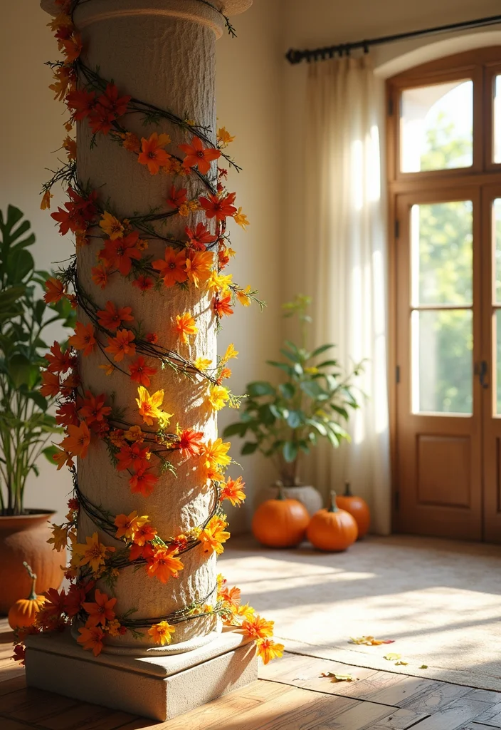 12 Living Room Column Decor Ideas for Stylish Integrated Design 122 12 Living Room Column Decor Ideas for Stylish Integrated Design 12. Seasonal Decor Swaps