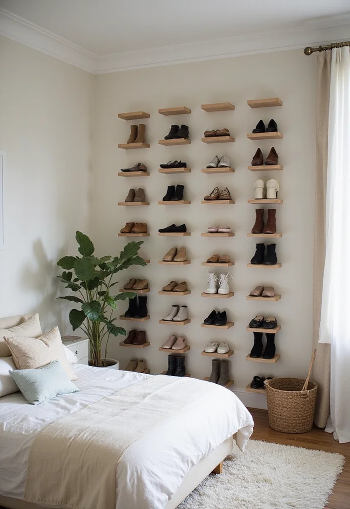12 Shoe Display Ideas Bedroom for Clean Organized Style 133 12 Shoe Display Ideas Bedroom for Clean Organized Style Conclusion