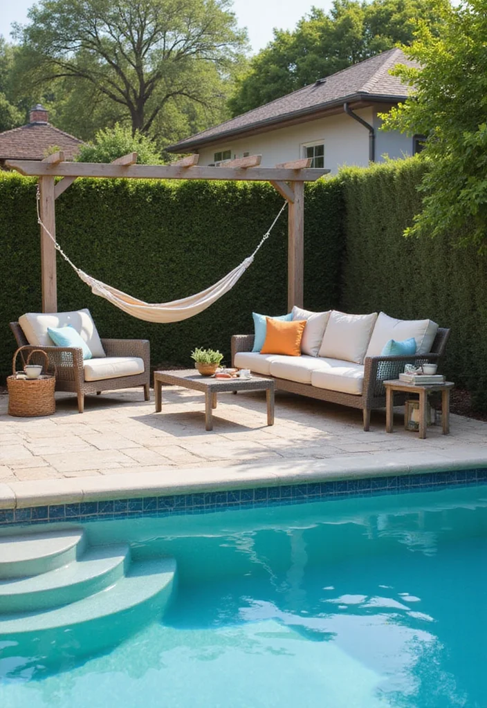 14 Backyard Pool and Patio Ideas for Relaxing Social Living 100 14 Backyard Pool and Patio Ideas for Relaxing Social Living 10. Poolside Lounging Areas