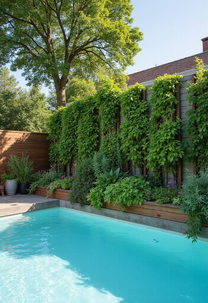 14 Backyard Pool and Patio Ideas for Relaxing Social Living 56 14 Backyard Pool and Patio Ideas for Relaxing Social Living 6. Poolside Edible Gardens