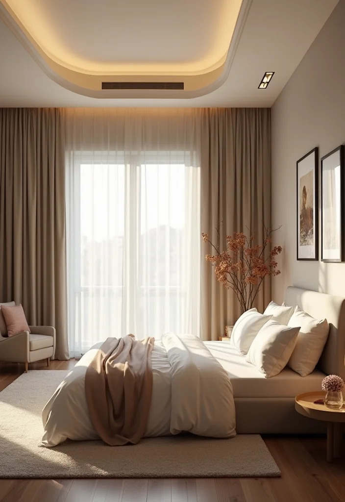 14 Bedroom Interior Ideas for Calm Warm Cohesive Style 11. Feng Shui Principles