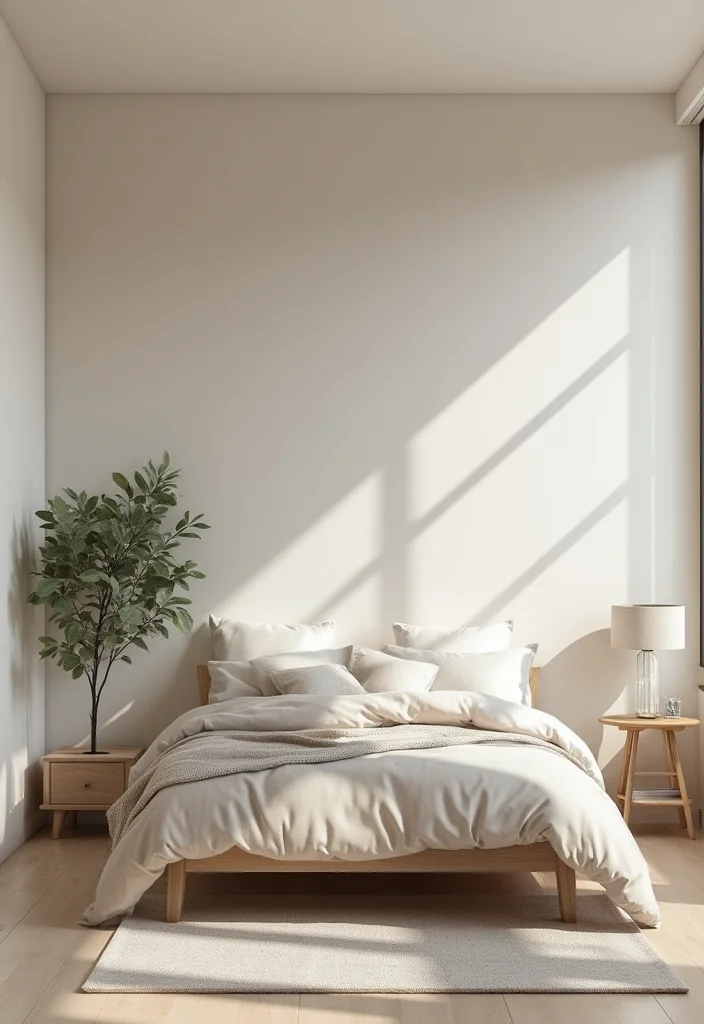 14 Bedroom Interior Ideas for Calm Warm Cohesive Style 2. Minimalist Aesthetic