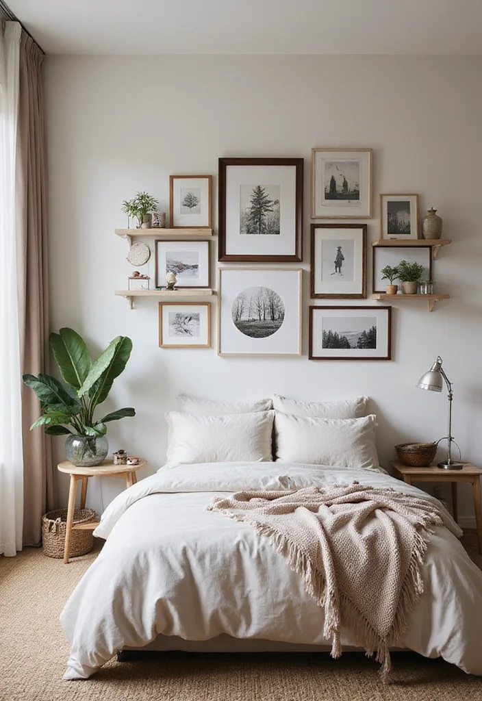 14 Bedroom Interior Ideas for Calm Warm Cohesive Style 8. Personal Decor Touches