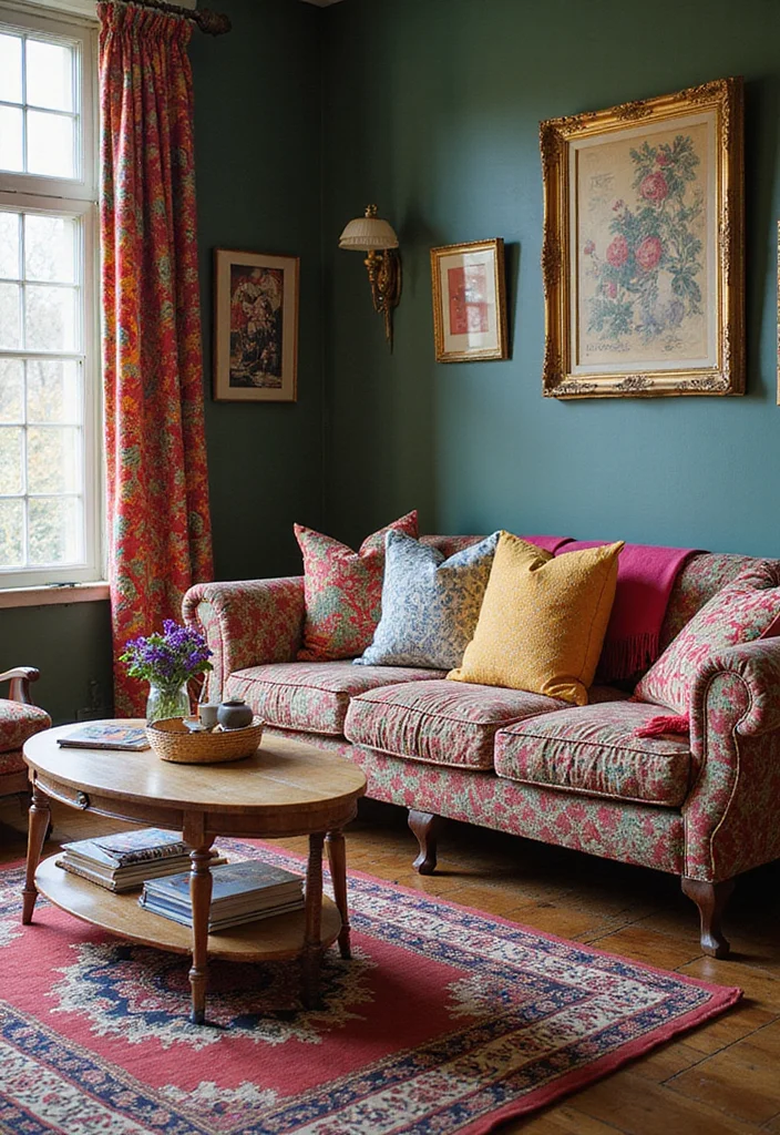 14 Colourful Living Room Ideas for Fun Bright Creative Style 65 14 Colourful Living Room Ideas for Fun Bright Creative Style 7. Mix Patterns and Textures