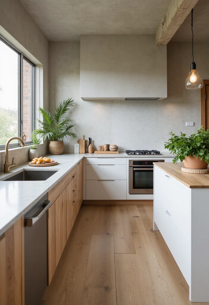 14 Contemporary Kitchen Ideas for Sleek Modern Functional Design 14. Eco Friendly Design Choices