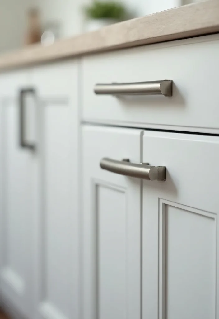 14 Contemporary Kitchen Ideas for Sleek Modern Functional Design 4. Minimalist Hardware