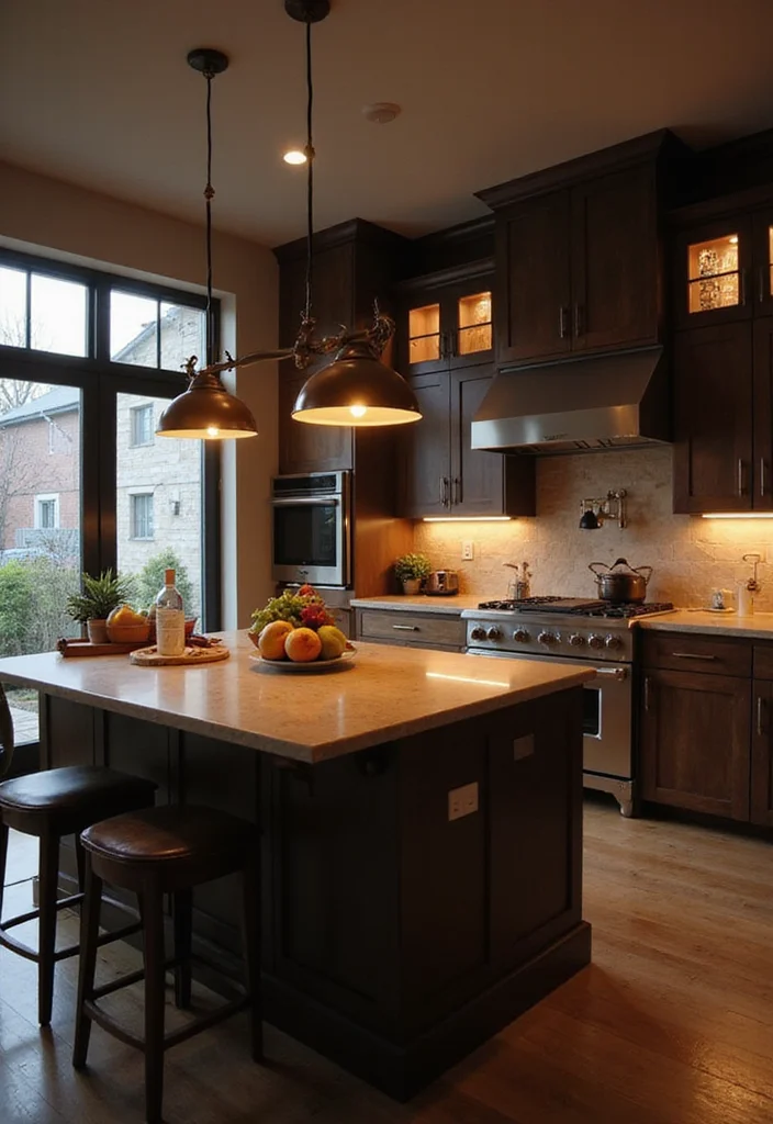 14 Contemporary Kitchen Ideas for Sleek Modern Functional Design 5. Stylish Lighting Solutions