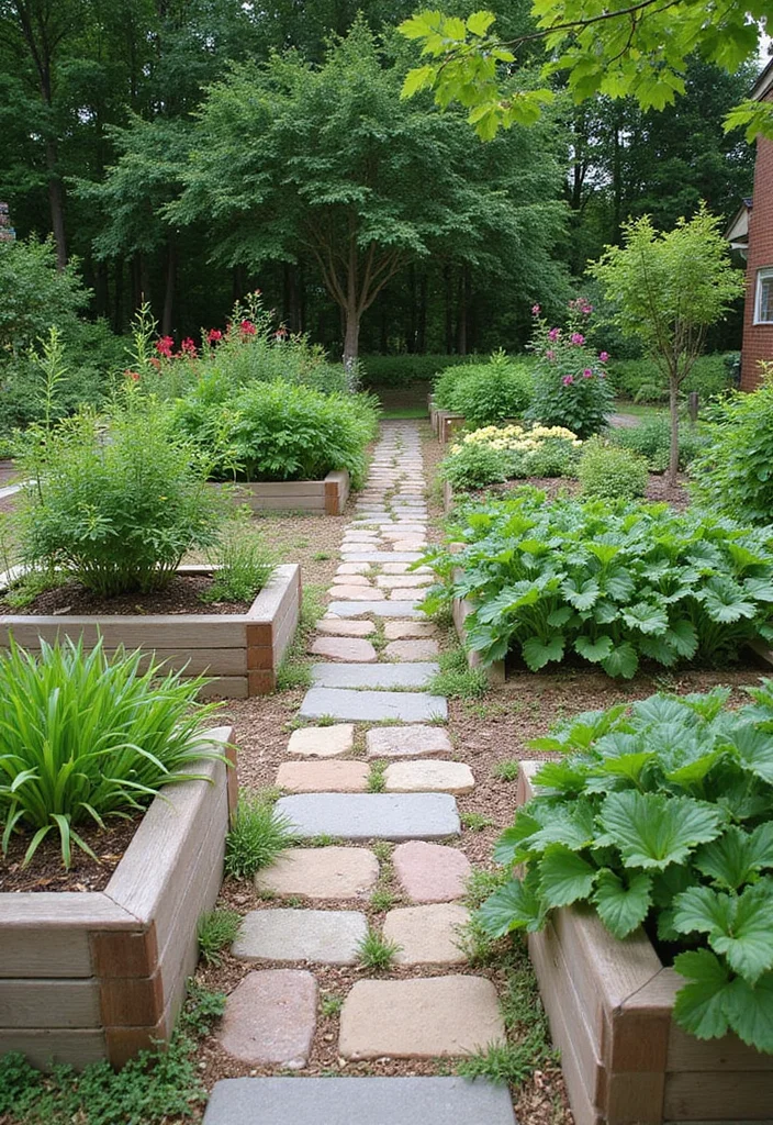 14 Hardscape Ideas for a Durable Structured Design in Your Eco Friendly Backyard 11. Edible Landscaping with Hardscape Elements
