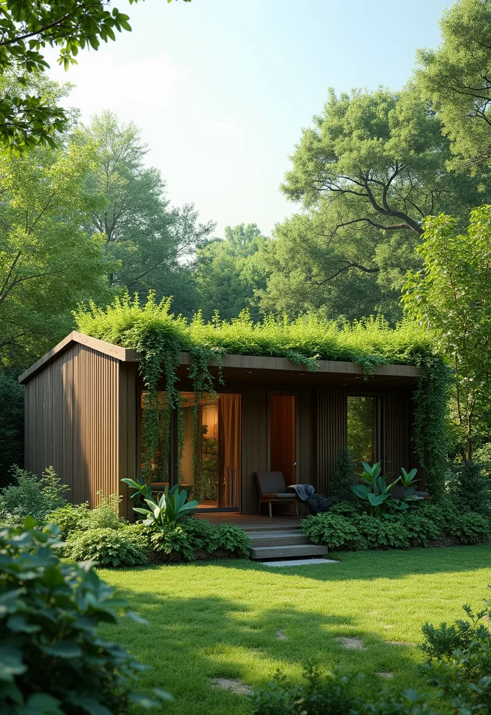 14 Hardscape Ideas for a Durable Structured Design in Your Eco Friendly Backyard 12. Green Roofs
