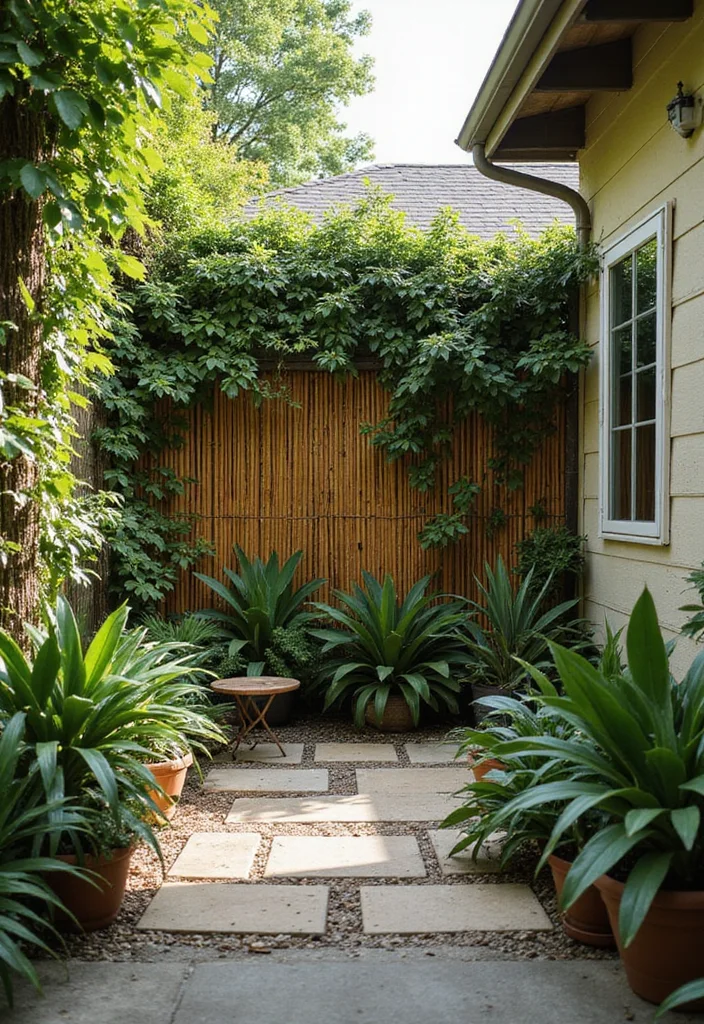 14 Hardscape Ideas for a Durable Structured Design in Your Eco Friendly Backyard 6. Bamboo Fencing