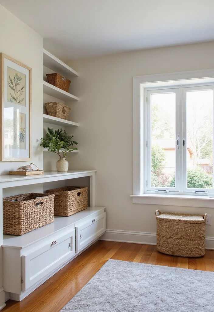 14 Living Room Furniture Ideas for Balanced Practical Layouts 13. Creative Storage Solutions