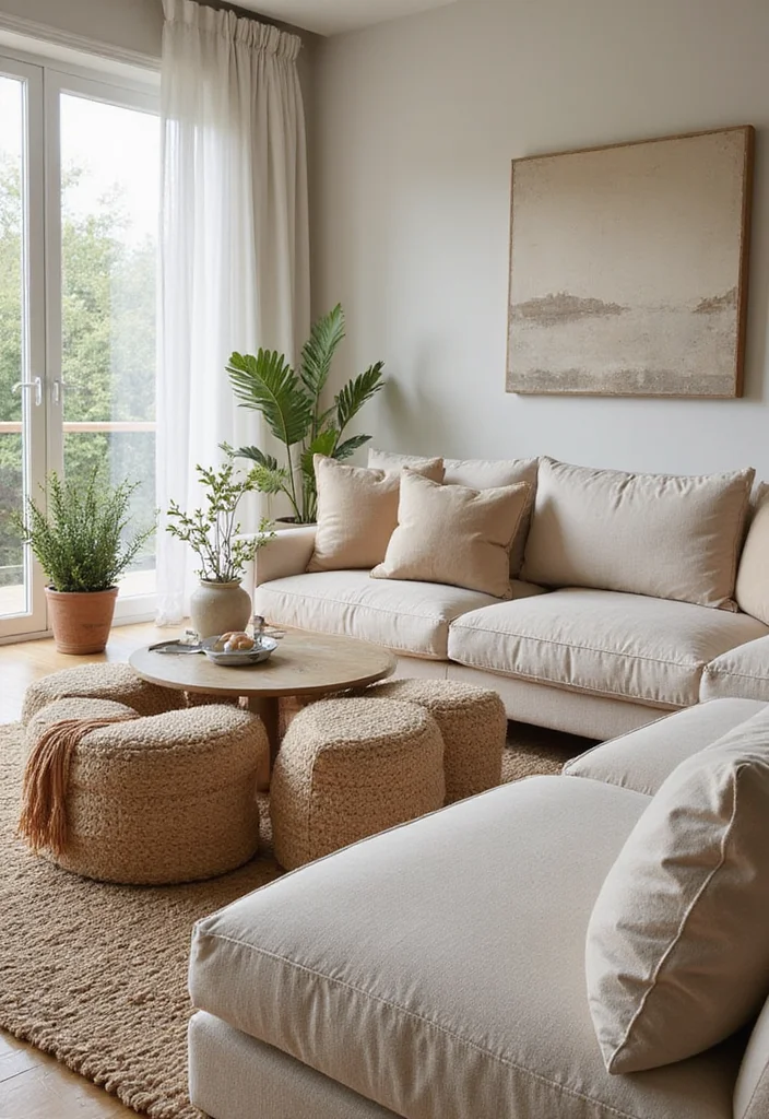 14 Living Room Furniture Ideas for Balanced Practical Layouts 4. Eco Friendly Fabrics