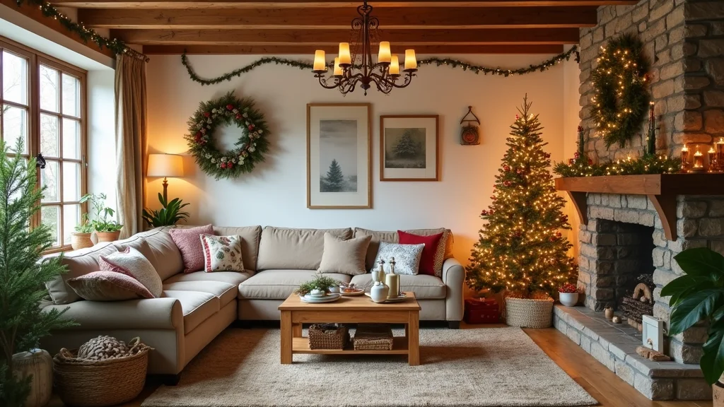 14 Living Room Xmas Decor Ideas for Cozy Festive Charm