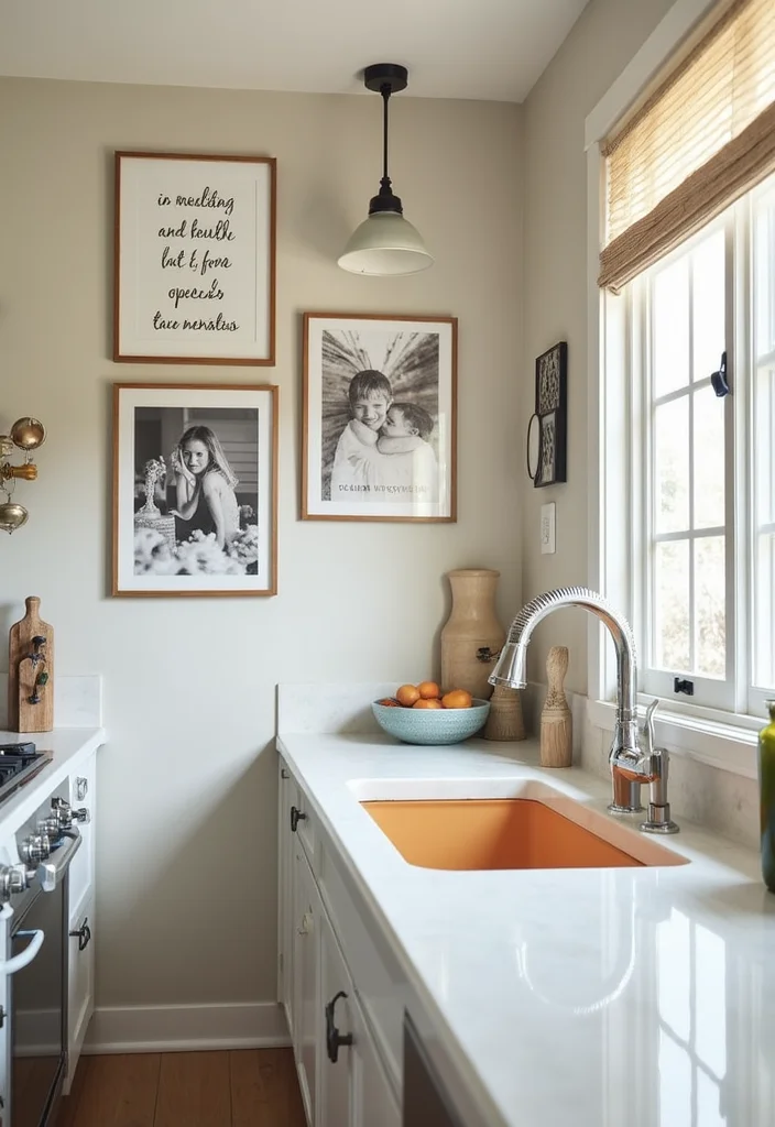 14 Small Kitchen Decorating Ideas for Clever Charming Updates 12. Customizable Wall Art