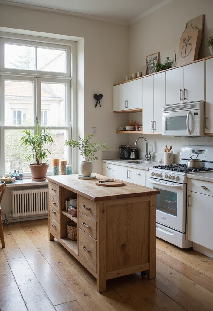 14 Small Kitchen Decorating Ideas for Clever Charming Updates 13. Multi Functional Furniture