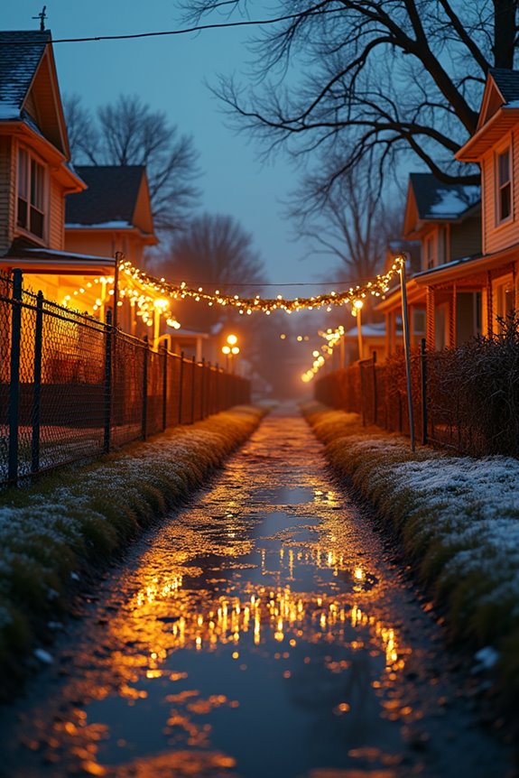 decorations unite divided neighbors