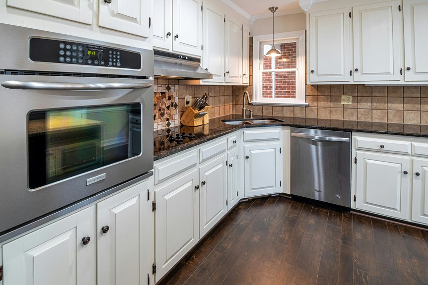 floor decor kitchen cabinet options