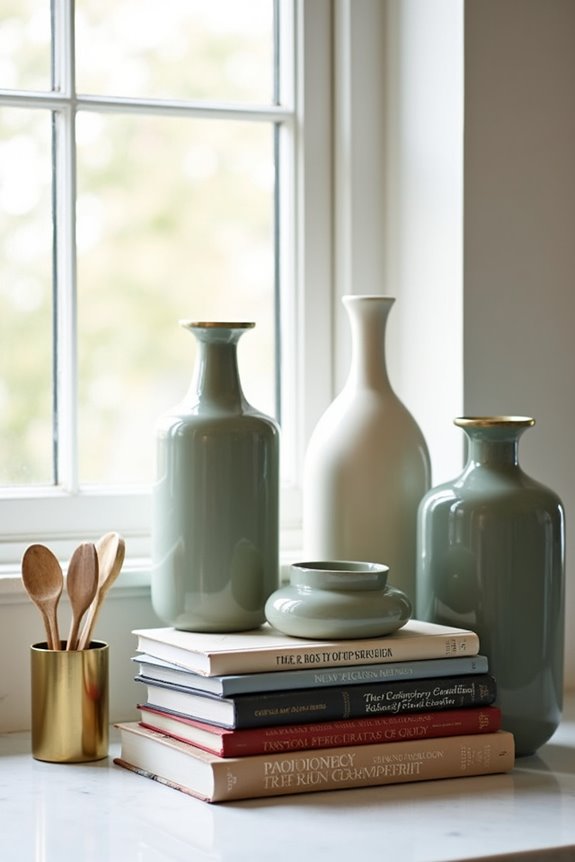 height varying countertop styling