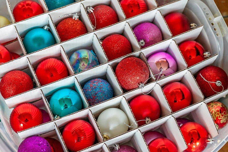 how to store holiday decorations