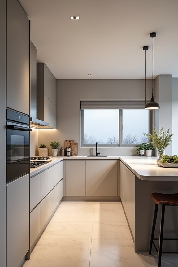 single wall and galley kitchen efficiency