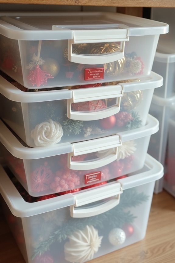 How to Store Holiday Decorations Without Damage 7 stack heavy items fragile on top